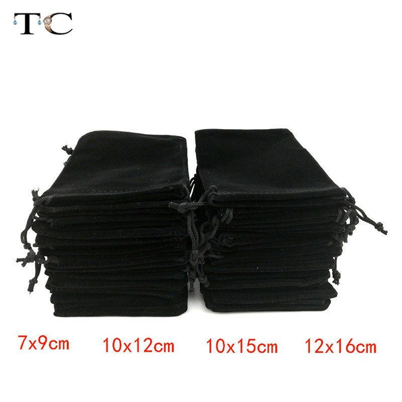 12Pcs/lot Wholesale Black Velvet Bag Pouch Drawstring Velvet Pouches Gift Bag Jewelry Packaging Display Bags Box Gift
12Pcs/lot Wholesale Black Velvet Bag Pouch Drawstring Velvet Pouches Gift Bag Jewelry Packaging Display Bags Box Gift