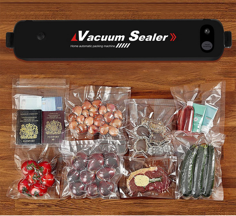 Beijamei 220V 110V Electric Vacuum Food Sealers Home Commercial Vacuum Sealing Fresh Packaging Machine Food Saver Packer