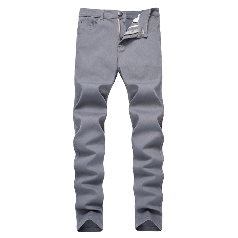 Men jeans Skinny denim Straight Casual jeans many Pure Color Straight pants Mid Waist high quality, T-7002-white
Men jeans Skinny denim Straight Casual jeans many Pure Color Straight pants Mid Waist high quality, T-7002-white