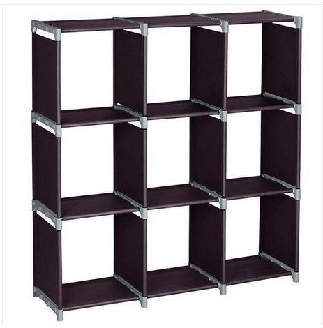 HOT Sales Wholesales Free shipping Multifunctional Assembled 3 Tiers 9 Compartments Storage Shelf Dark Brown
HOT Sales Wholesales Free shipping Multifunctional Assembled 3 Tiers 9 Compartments Storage Shelf Dark Brown