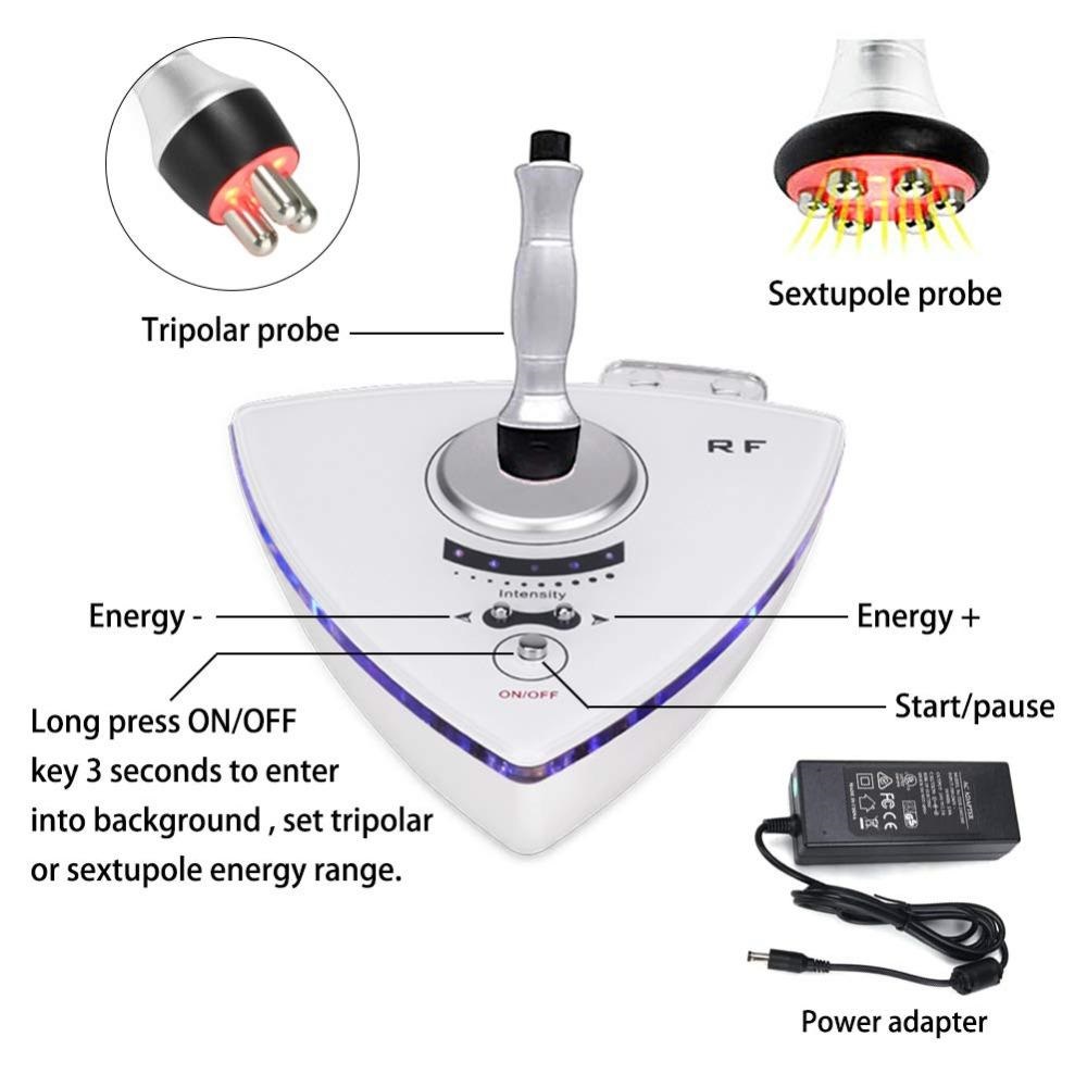 3 Head & 6 Head Portable RF Radio Frequency Facial Machine For Rejuvenation Removal Wrinkle Skin Care Face Lift Facial Beauty Device Fast