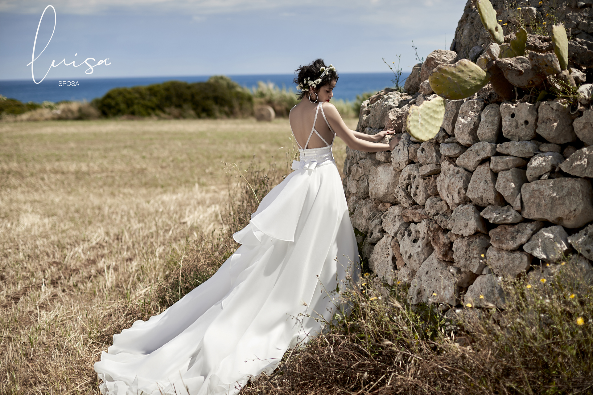 bohemian bridal dresses v neck beaded sleeveless wedding dress backless bow sash sweep train custom made chiffon robes de marie