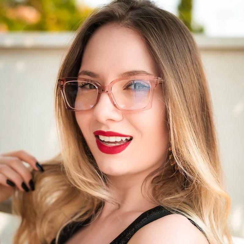 2021 Fashion Rectangle Glasses Frame Women CP Pin Temples Brown Transparent Glasses Spectacles Frames for Ladies Trendy Eyewear
2021 Fashion Rectangle Glasses Frame Women CP Pin Temples Brown Transparent Glasses Spectacles Frames for Ladies Trendy Eyewear