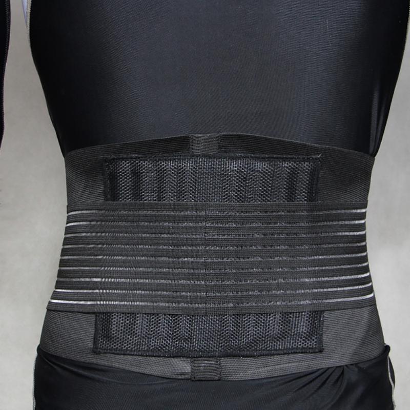 Lumbar Support Sport High Elastic Breathable Bandage Health Care With Steel Waist Support Back, Black
Lumbar Support Sport High Elastic Breathable Bandage Health Care With Steel Waist Support Back, Black
