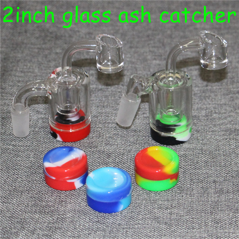 2 Inch Smoking Glass Ash Catcher 14mm joint 5ml Silicone Container and quartz bangers Reclaimer Thick Pyrex Ashcatcher for Glass Water Bongs
2 Inch Smoking Glass Ash Catcher 14mm joint 5ml Silicone Container and quartz bangers Reclaimer Thick Pyrex Ashcatcher for Glass Water Bongs