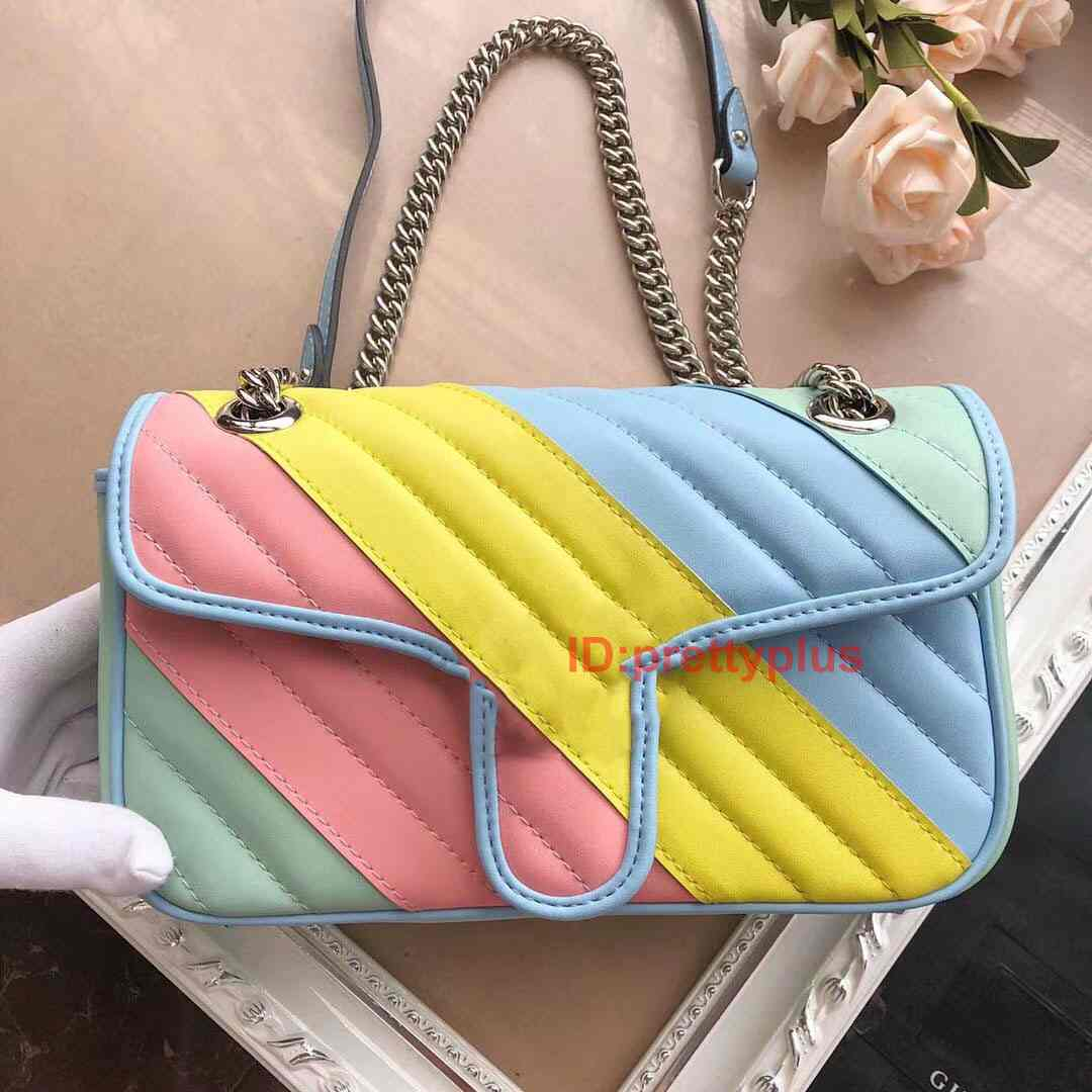 2020 High Quality Brand Multi-Color Bag Women Handbag Famous Shoulder Bag Fashion Designer Luxury Handbags Purses Socialite Handbags, Size 26
2020 High Quality Brand Multi-Color Bag Women Handbag Famous Shoulder Bag Fashion Designer Luxury Handbags Purses Socialite Handbags, Size 26