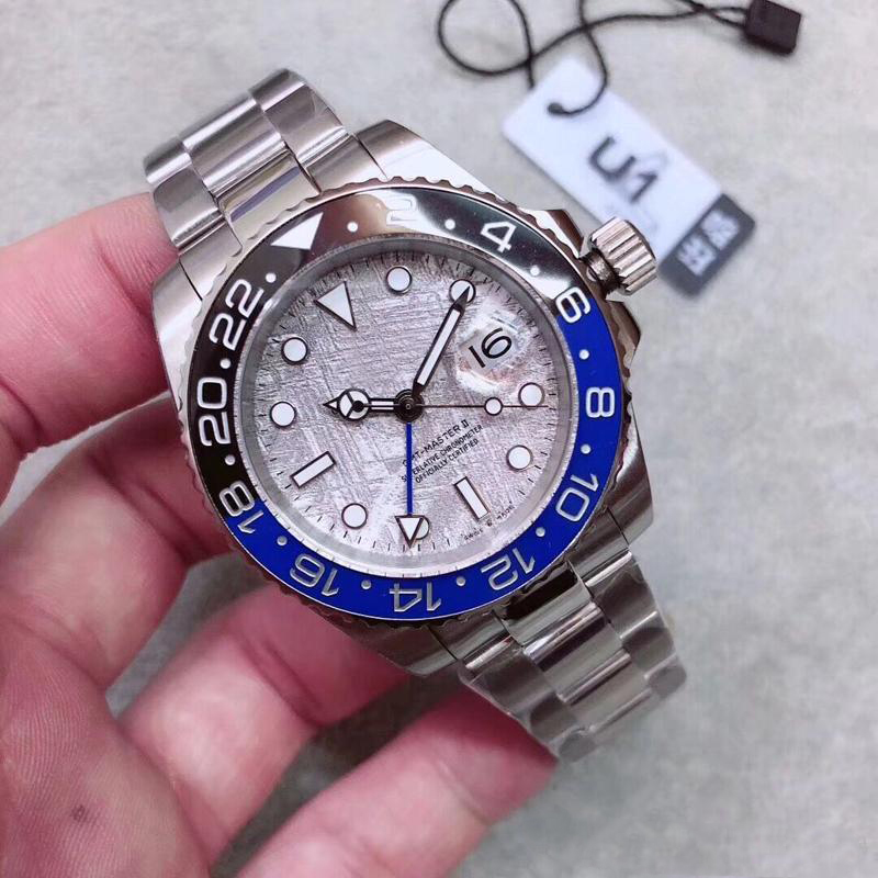 2019 U1 Factory GMT II Batman Mens Watch Retro graffiti Dial Automatic Mechanical 18ct Stainless Steel Ceramic Bezel Sapphire Glass rr, Only waterproof 50m
2019 U1 Factory GMT II Batman Mens Watch Retro graffiti Dial Automatic Mechanical 18ct Stainless Steel Ceramic Bezel Sapphire Glass rr, Only waterproof 50m