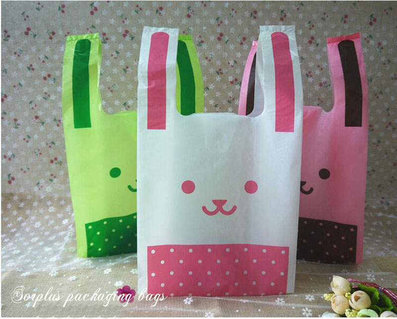 100pcs/lot 18*35cm Supermarket Lovely Long Ears Plastic Shopping HandBag ,Jewelry Packaging Bags,Pretty Plastic bags
100pcs/lot 18*35cm Supermarket Lovely Long Ears Plastic Shopping HandBag ,Jewelry Packaging Bags,Pretty Plastic bags