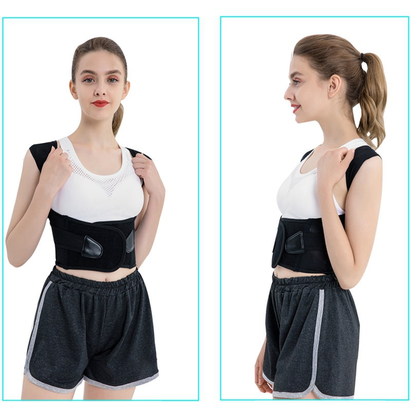 New Hot Sale Male Female Posture Corrector Belt Magnetic Posture Corrector Brace Shoulder Back Support Belt Kit Improve Shoulder, Jiaozi black
New Hot Sale Male Female Posture Corrector Belt Magnetic Posture Corrector Brace Shoulder Back Support Belt Kit Improve Shoulder, Jiaozi black