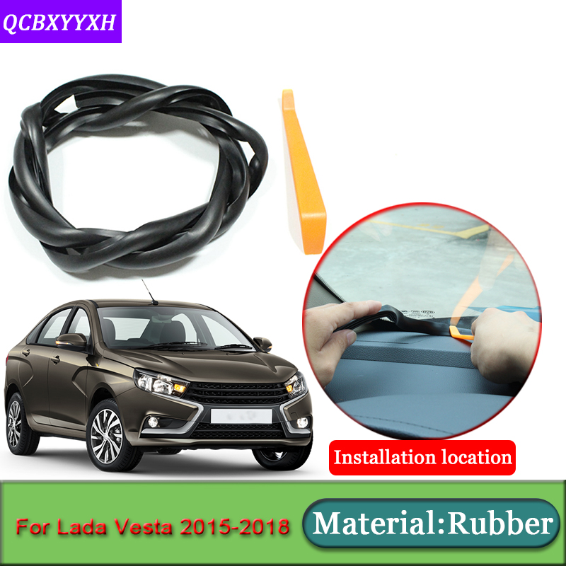 Car-styling For Lada Vesta 2015-2018 Anti-Noise Soundproof Dustproof Car Dashboard Windshield Sealing Strips Auto Accessories
Car-styling For Lada Vesta 2015-2018 Anti-Noise Soundproof Dustproof Car Dashboard Windshield Sealing Strips Auto Accessories