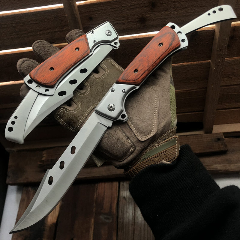 VERY SUYRDY Military Stainless Steel Fixed Blade Knife Folding Self Defense Pocket Knife for Outdoor Hunting Camping Fishing Survival Knives
VERY SUYRDY Military Stainless Steel Fixed Blade Knife Folding Self Defense Pocket Knife for Outdoor Hunting Camping Fishing Survival Knives