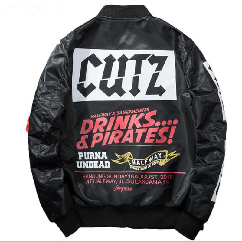 Spring Men Jacket Letter Print Thin Pilot Bomber Jacket Men Hip Fashion Outwear Coat Bomb Baseball Jackets, Black
Spring Men Jacket Letter Print Thin Pilot Bomber Jacket Men Hip Fashion Outwear Coat Bomb Baseball Jackets, Black