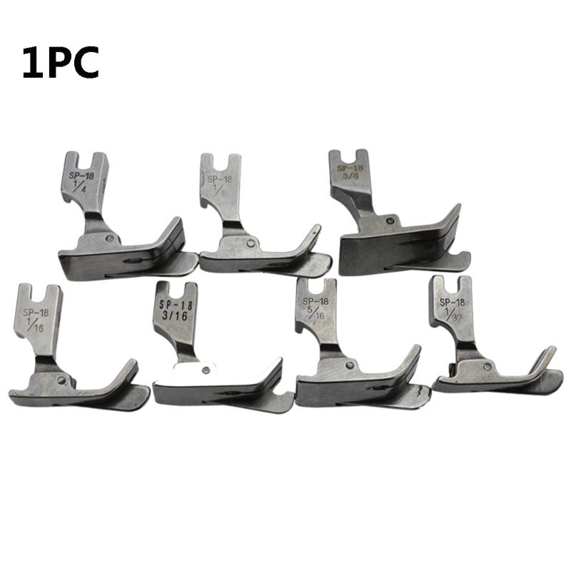 2020 Single Needle Flat Metal Presser Foot SP-18 Industrial Sewing Machine Flat 1/4 1/8 3/8 1/16 3/16 5/16 1/32
2020 Single Needle Flat Metal Presser Foot SP-18 Industrial Sewing Machine Flat 1/4 1/8 3/8 1/16 3/16 5/16 1/32