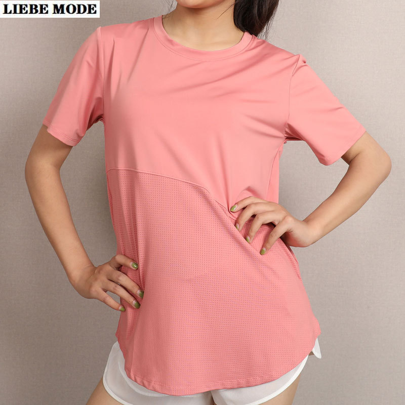 Plus Size Sport Wear T-shirt Quickly Dry Tops Blouses Woman Summer Short Sleeve Tshirt Pink White Running Gym T Shirt Femme 4XL, Black
Plus Size Sport Wear T-shirt Quickly Dry Tops Blouses Woman Summer Short Sleeve Tshirt Pink White Running Gym T Shirt Femme 4XL, Black