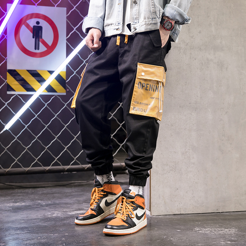 2020 Men Black Pants Casual Loose Track Pants Japanese Style Trousers Harajuku Streetwear Jogger, Khaki
2020 Men Black Pants Casual Loose Track Pants Japanese Style Trousers Harajuku Streetwear Jogger, Khaki