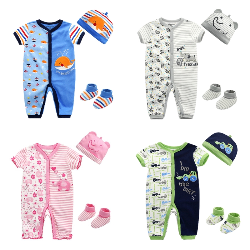 3pcs baby girl clothes set 2020 infant female baby short-sleeved romper socks cute hat toddler clothes 0-9m, Csl3101
3pcs baby girl clothes set 2020 infant female baby short-sleeved romper socks cute hat toddler clothes 0-9m, Csl3101