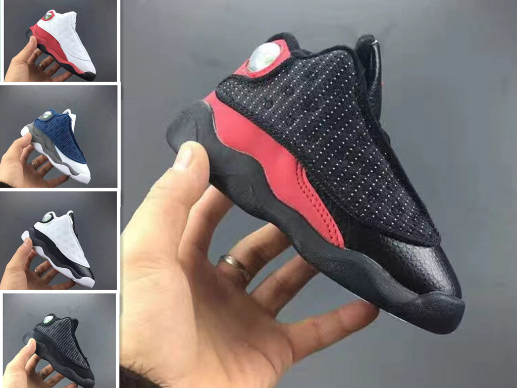 wholesale kids 13s Basketball Shoes Citygear Boys Girls OG Black Cat Childrens Sports Shoes Toddlers baby Birthday Gift 6C-10C, White;red
wholesale kids 13s Basketball Shoes Citygear Boys Girls OG Black Cat Childrens Sports Shoes Toddlers baby Birthday Gift 6C-10C, White;red