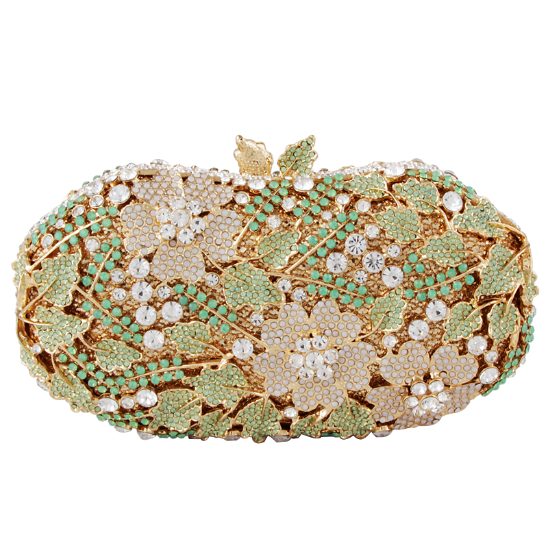 women fashion Rhinestone bag female green diamond inlaid handbag lady's dinner clutch purse girls luxury evening dress handbags, Color same as pictur
women fashion Rhinestone bag female green diamond inlaid handbag lady's dinner clutch purse girls luxury evening dress handbags, Color same as pictur