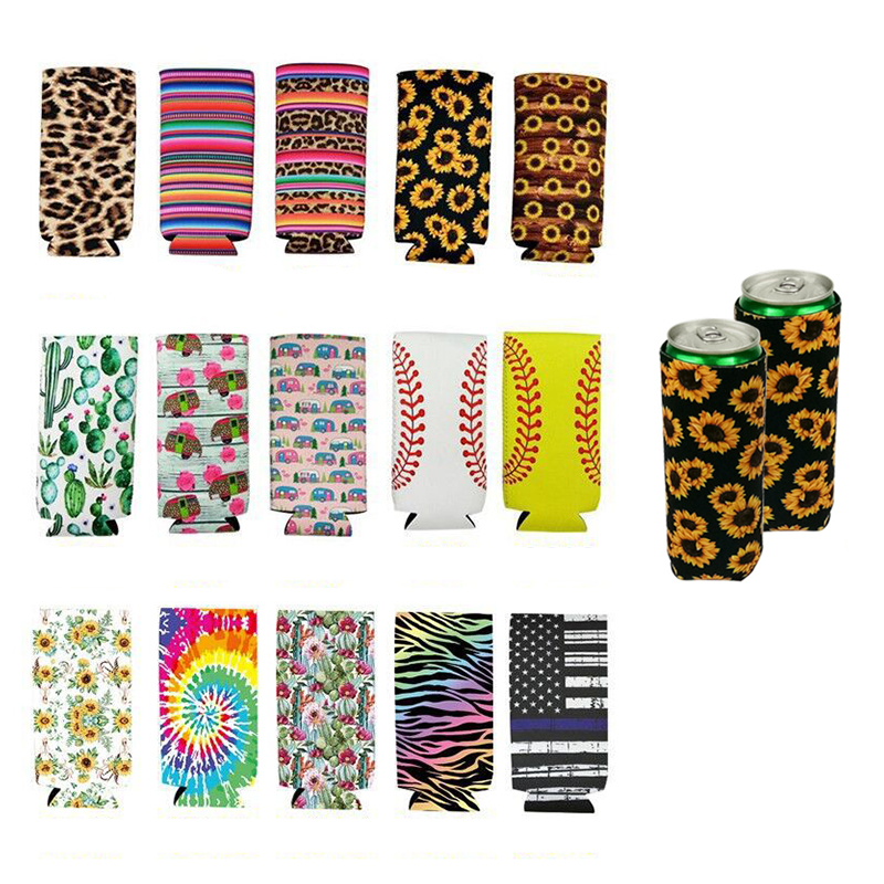 Slim Can Sleeve Sunflower Neoprene Insulator Cooler Baseball Can Holder Water Bottle Covers Bottle Case Pouch Leopard Flower 15Styles AC1147
Slim Can Sleeve Sunflower Neoprene Insulator Cooler Baseball Can Holder Water Bottle Covers Bottle Case Pouch Leopard Flower 15Styles AC1147