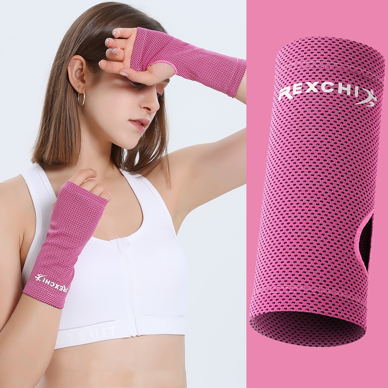 Gym Sports Sweatband Wristband Support Breathable Ice-cooled Tennis Wristband Wrapped Yoga, Red
Gym Sports Sweatband Wristband Support Breathable Ice-cooled Tennis Wristband Wrapped Yoga, Red