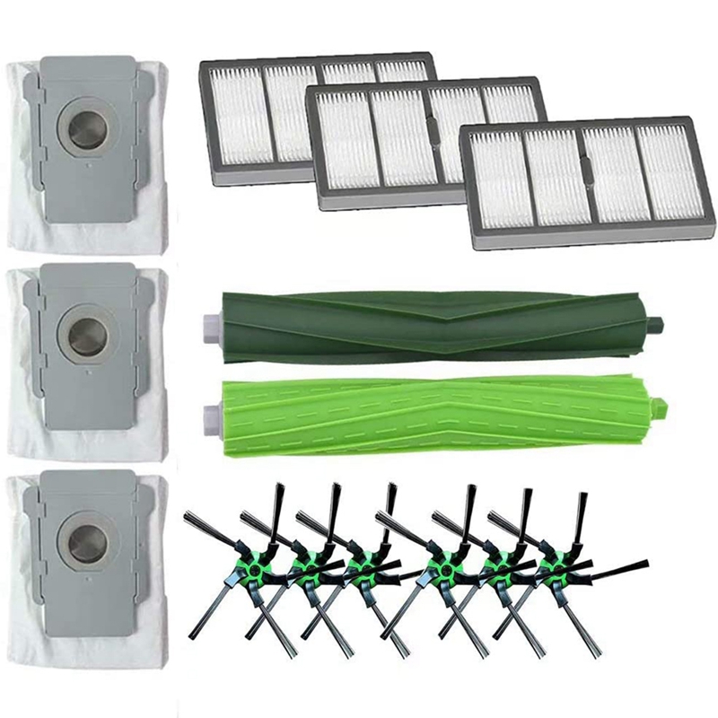 Replenishment Kit Dust Bags Replace Filters Roller Brush for S9 Series (9150) S9+(9550) Side Brush
Replenishment Kit Dust Bags Replace Filters Roller Brush for S9 Series (9150) S9+(9550) Side Brush