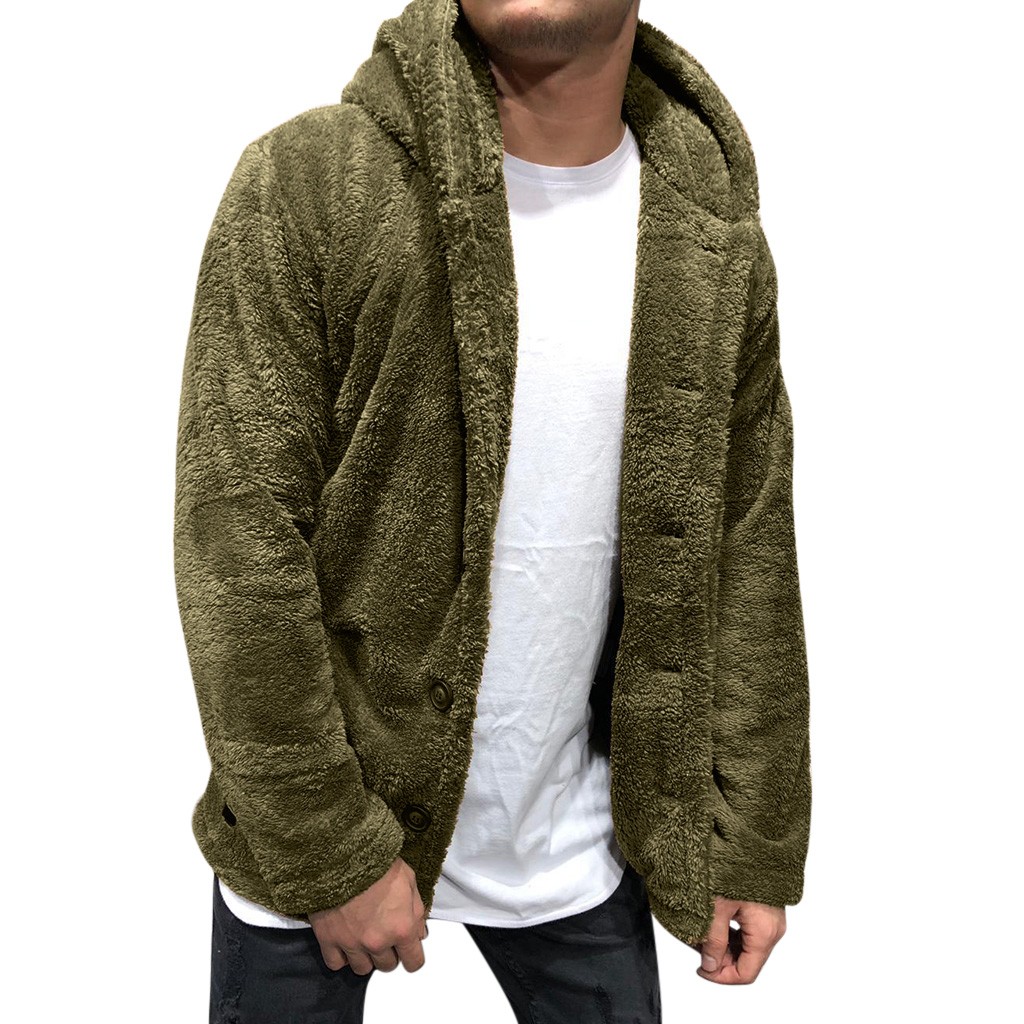 Bomber Cardigan Jacket Men Winter Thick Warm Fleece Coat for Mens SportWear Tracksuit Male Fleece Jacket Coat, Black;brown
Bomber Cardigan Jacket Men Winter Thick Warm Fleece Coat for Mens SportWear Tracksuit Male Fleece Jacket Coat, Black;brown