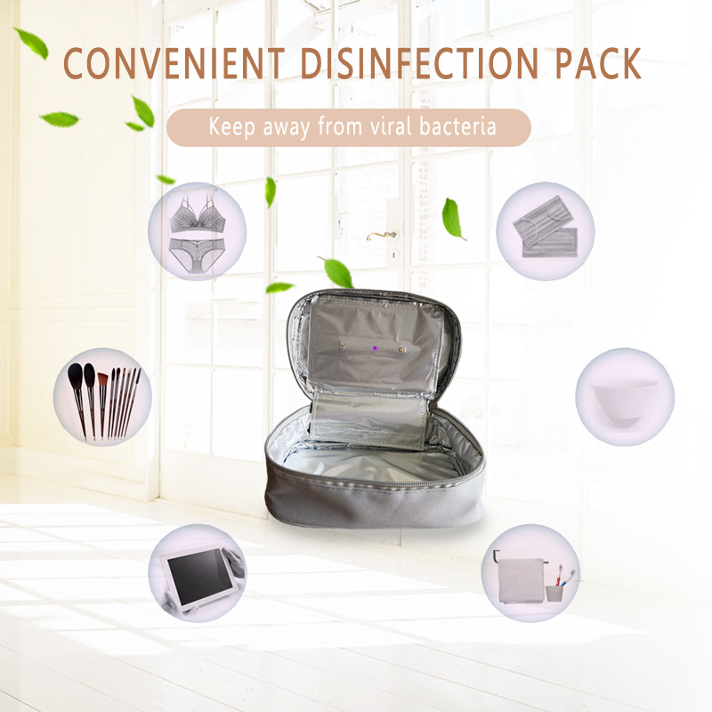 UV Sterilizer Disinfection Cabinet Nail Art Makeup Brush Manicure Cleaning Ultraviolet Sterilization Box Disinfection Box Bag, Purple
UV Sterilizer Disinfection Cabinet Nail Art Makeup Brush Manicure Cleaning Ultraviolet Sterilization Box Disinfection Box Bag, Purple