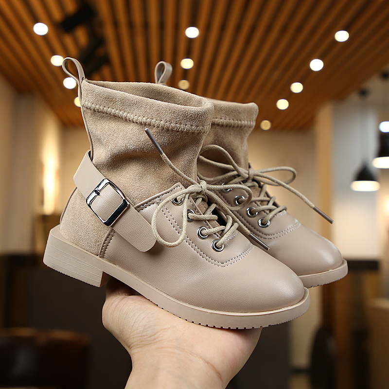Girls Princess boots children's single boots new socks Martin short boots tide bottes femme
Girls Princess boots children's single boots new socks Martin short boots tide bottes femme