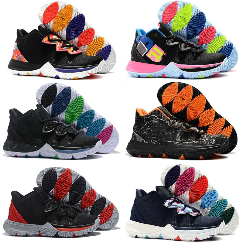 2019 New Boys Kids Trainers Kyrie V Lucky Charms Sports shoes sale Irving 5 Basketball 5s shoes Youth Girls Women Sneakers High Ankle, Black
2019 New Boys Kids Trainers Kyrie V Lucky Charms Sports shoes sale Irving 5 Basketball 5s shoes Youth Girls Women Sneakers High Ankle, Black