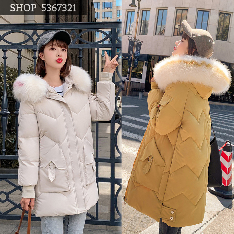 2019 Winter Cotton-padded Clothes Ma'am Long Fund Self-cultivation Long Fund Down Cotton Loose Coat, Beige
2019 Winter Cotton-padded Clothes Ma'am Long Fund Self-cultivation Long Fund Down Cotton Loose Coat, Beige