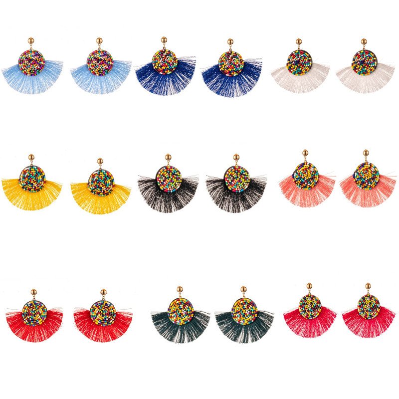 New Fashion Tassel Earrings Bohemian Statement Long Earring Handmade Geometric Fringe Big Rhinestone Earring Valentine's Day Gifts
New Fashion Tassel Earrings Bohemian Statement Long Earring Handmade Geometric Fringe Big Rhinestone Earring Valentine's Day Gifts