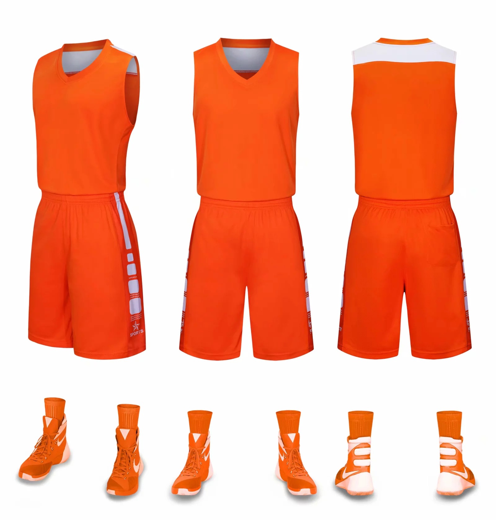 2019 New Blank Basketball jerseys printed logo Mens size -XXL cheap price fast shipping good quality STARSPORT ORANGE SOG001, Multi
2019 New Blank Basketball jerseys printed logo Mens size -XXL cheap price fast shipping good quality STARSPORT ORANGE SOG001, Multi