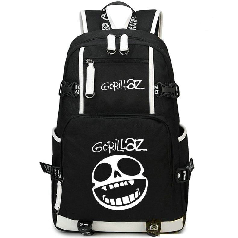 Gorillaz backpack Hip hop band daypack ChakaKhan fans schoolbag Music laptop rucksack Sport school bag Outdoor day pack, Black
Gorillaz backpack Hip hop band daypack ChakaKhan fans schoolbag Music laptop rucksack Sport school bag Outdoor day pack, Black
