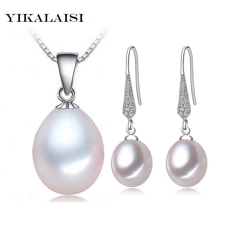 YIKALAISI 2017 natural freshwater Pearl necklace Sets pendant drop earrings 925 sterling silver jewelry for women best gifts, As pic
YIKALAISI 2017 natural freshwater Pearl necklace Sets pendant drop earrings 925 sterling silver jewelry for women best gifts, As pic
