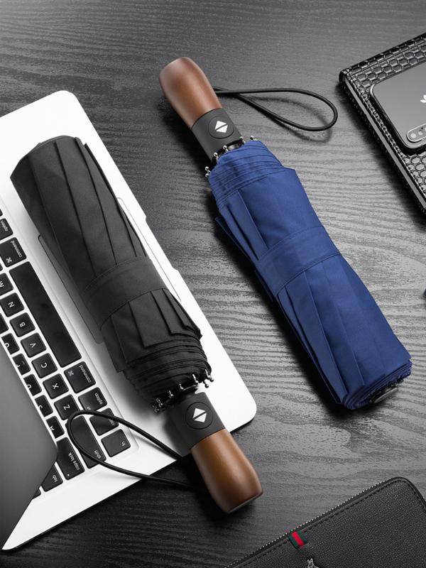 Automatic Umbrella Men's Personality Creative Trend Large Double Folding Umbrella Wooden Handle Rain Dual-use Female W
Automatic Umbrella Men's Personality Creative Trend Large Double Folding Umbrella Wooden Handle Rain Dual-use Female W