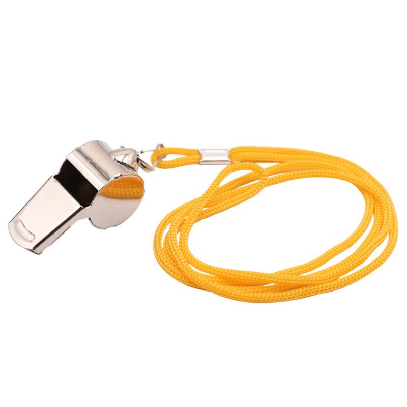 10Pcs Metal Whistle With Lanyard Extra Loud Referee Coach Stainless Steel Whistles Football Basketball Soccer Cheerleaders
10Pcs Metal Whistle With Lanyard Extra Loud Referee Coach Stainless Steel Whistles Football Basketball Soccer Cheerleaders