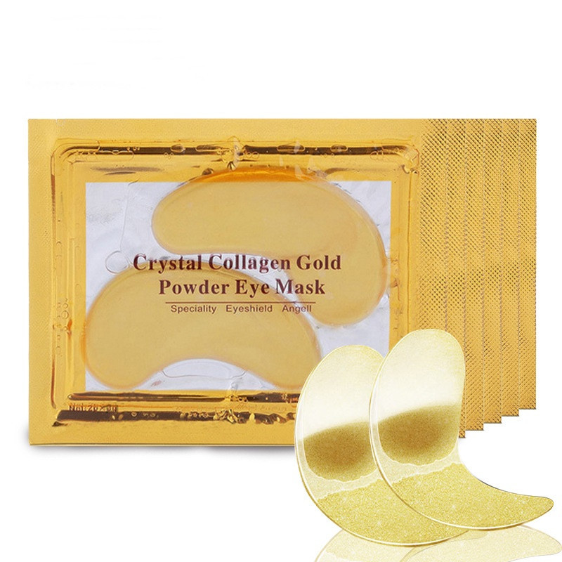 24k Gold Crystal Collagen Eye Mask Eye Patches Anti Dark Circles Puffiness Moisturizing Eye Masks Eyes Pads
24k Gold Crystal Collagen Eye Mask Eye Patches Anti Dark Circles Puffiness Moisturizing Eye Masks Eyes Pads