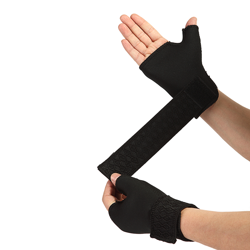Wrist Thumb Hand Wrap Adjustable Sport Glove Wrist Support Gym Fitness Protector Palm Bracelets Wristband Fitness Accessories, 1 pair black
Wrist Thumb Hand Wrap Adjustable Sport Glove Wrist Support Gym Fitness Protector Palm Bracelets Wristband Fitness Accessories, 1 pair black