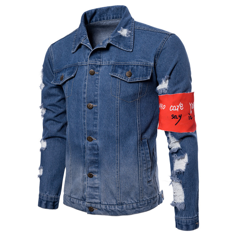 E-BAIHUI Mens Designer Jackets Fashion Men Denim Jacket Casual Hip Hop Designer Jacket Mens Clothing Size M- L191, Light blue
E-BAIHUI Mens Designer Jackets Fashion Men Denim Jacket Casual Hip Hop Designer Jacket Mens Clothing Size M- L191, Light blue