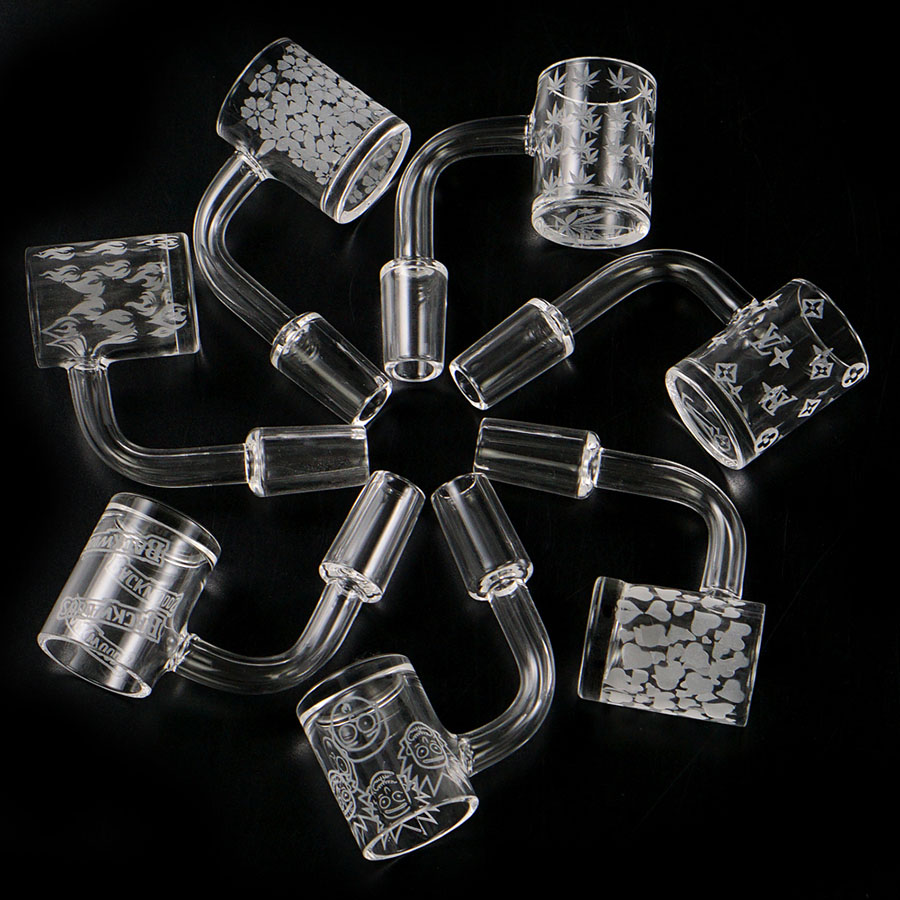 7 different New Quartz Banger Nail 100% Quartz Banger with printed 14mm Domeless Nail Male 90 Degrees quartz for dab rig bong
7 different New Quartz Banger Nail 100% Quartz Banger with printed 14mm Domeless Nail Male 90 Degrees quartz for dab rig bong