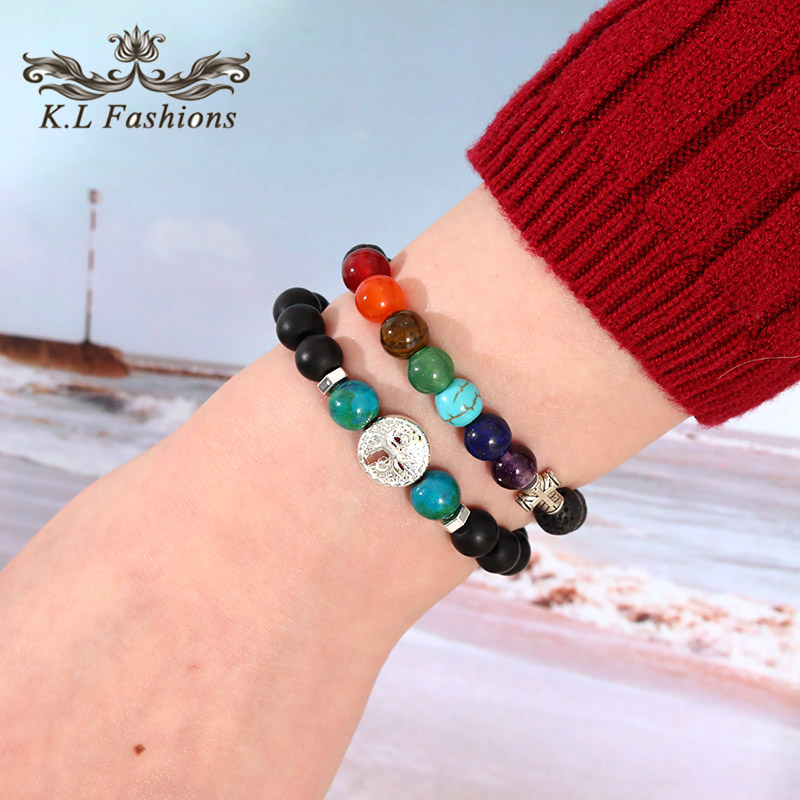New 8MM Black Matte Stone Buddha Life of Tree Charm Beads Bracelet for Men Handmade Elastic Tiger Eye Amethyst Stone Bracelet Jewelry Gift
New 8MM Black Matte Stone Buddha Life of Tree Charm Beads Bracelet for Men Handmade Elastic Tiger Eye Amethyst Stone Bracelet Jewelry Gift