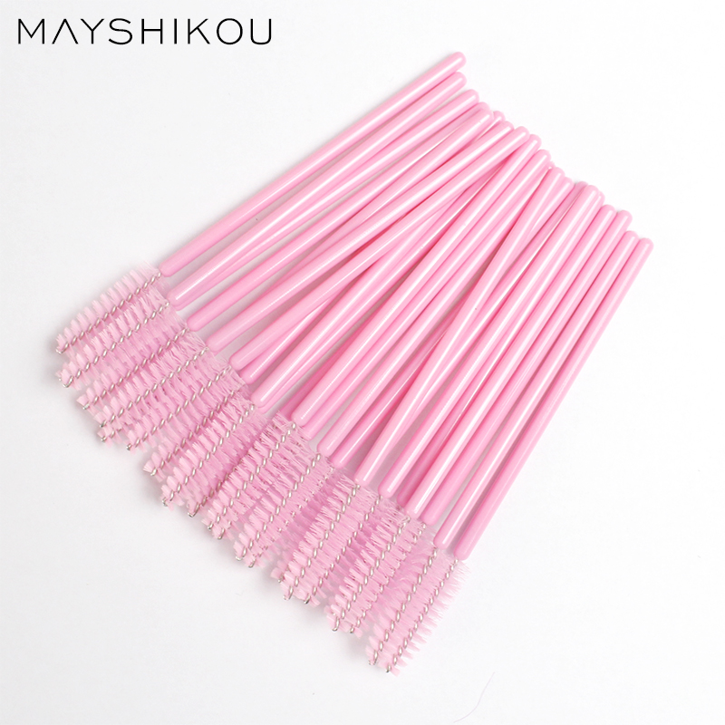 50Pcs Eyelashes-Brushes Disposable Eyebrow Brush Mascara Wands Applicator Clean Makeup Tools Eyelash Extension Spiral portable curling brush
50Pcs Eyelashes-Brushes Disposable Eyebrow Brush Mascara Wands Applicator Clean Makeup Tools Eyelash Extension Spiral portable curling brush