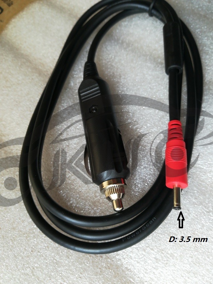 Diagnostic Tools Autel DC 3.5 Mm Cigarette Lighter Power Charger Cable Maxisys …