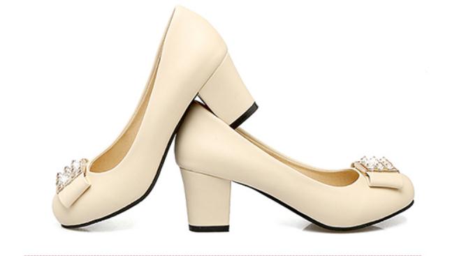 2018 water drill Women's shoes in Spring and Autumn with New style High heel Coarse heel bowknot, Pink
2018 water drill Women's shoes in Spring and Autumn with New style High heel Coarse heel bowknot, Pink