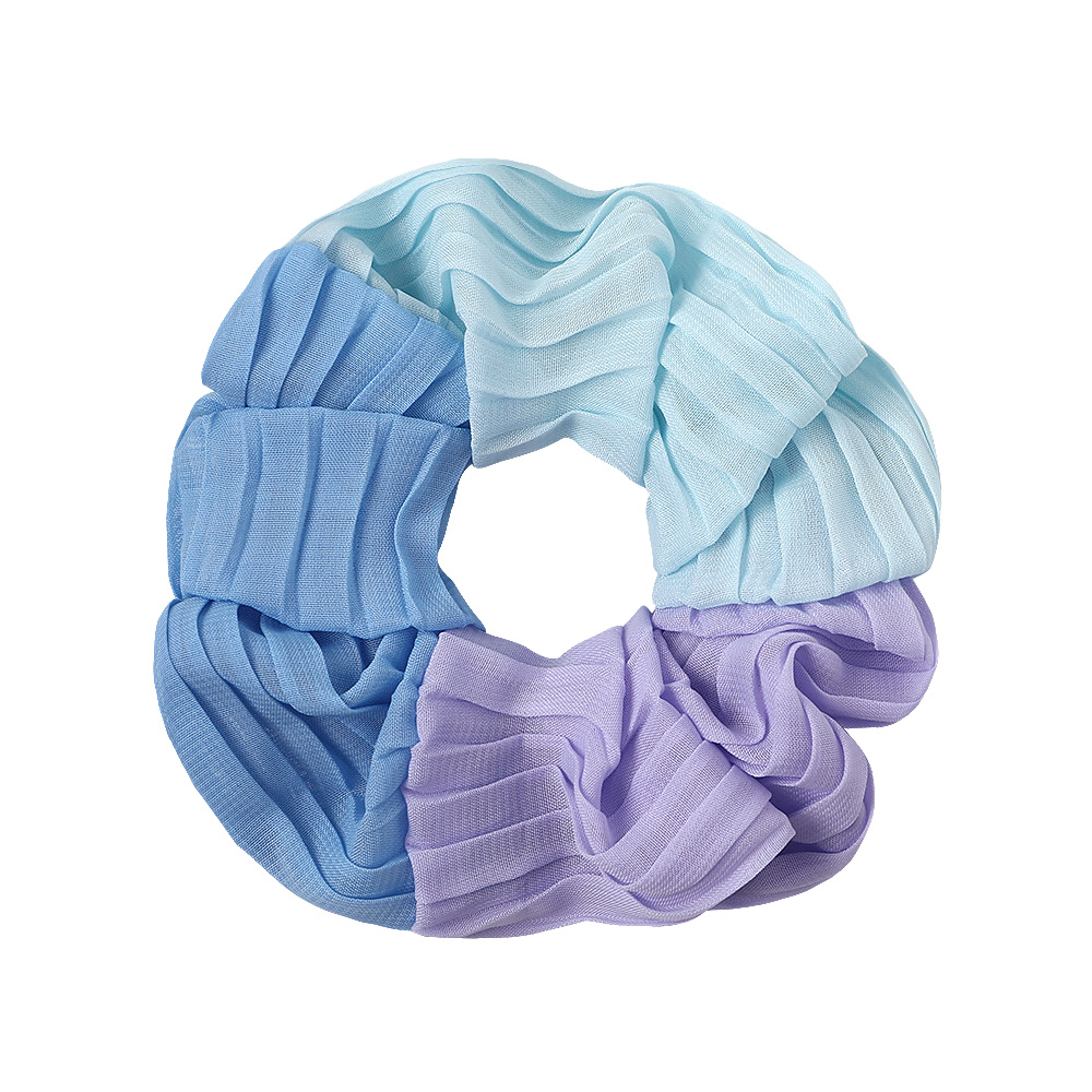 Scrunchie Stretch Headband Scrunchies Hair Tie for Women Girls Ponytail Hair Holder Rope Chiffon Headwear Hair Accessories 30pcs 1030B