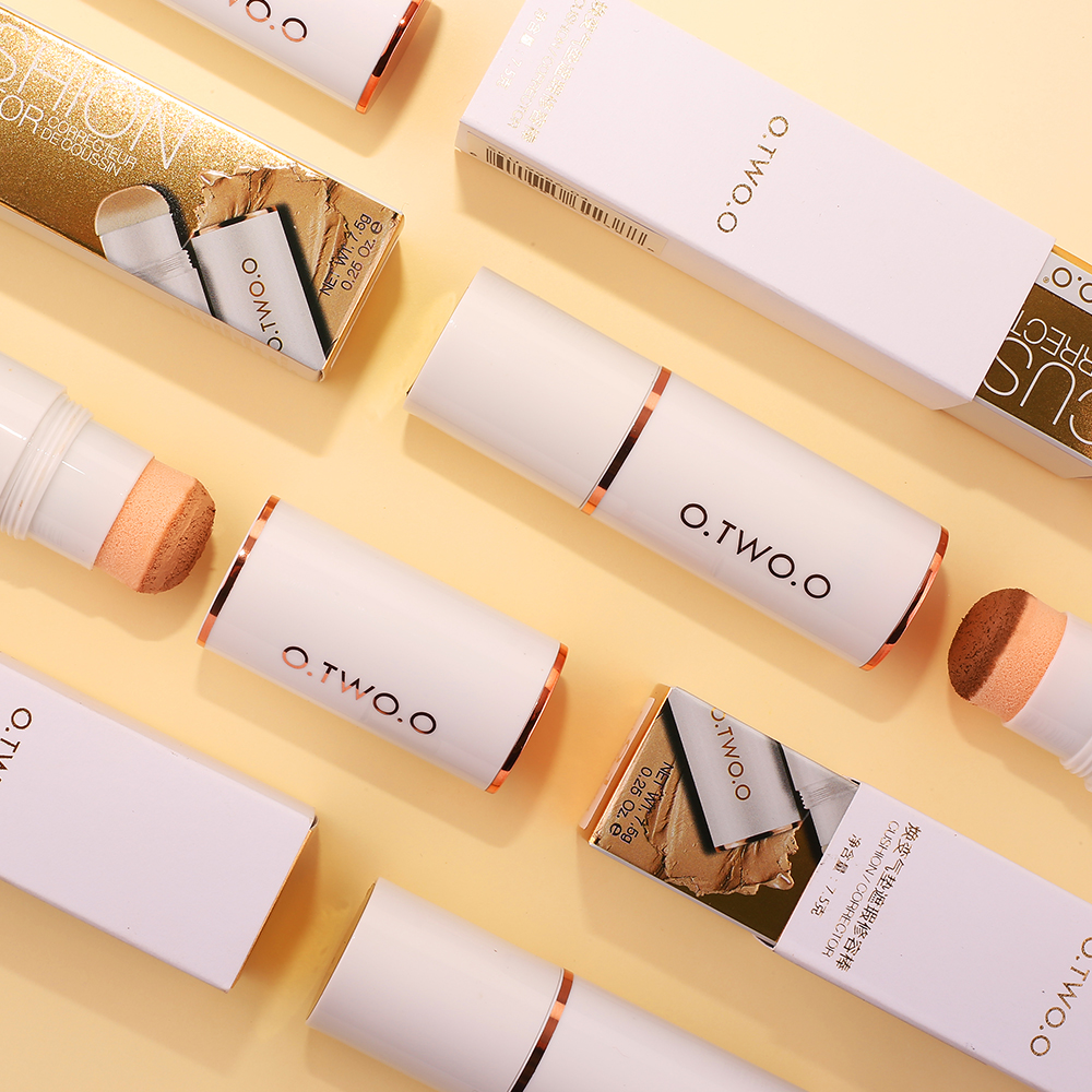 Air Cushion Concealer Stick Face Foundation Cream Full Cover Contour Makeup Base Hide Blemish Pores Bronzer Cosmetic