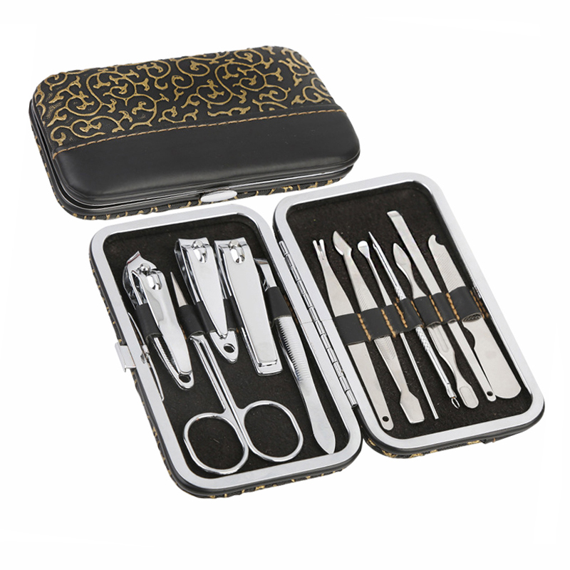 Taoye teemo New 12Pcs Professional manicure Stainless Steel Nail Clippers Scissors Suit Set Kits Manicure Set nail art Tools
Taoye teemo New 12Pcs Professional manicure Stainless Steel Nail Clippers Scissors Suit Set Kits Manicure Set nail art Tools