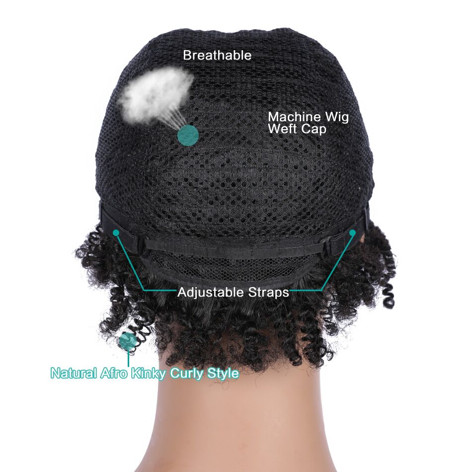 New Short straight bob Pixie Cut Wig Brazilian Remy Human Hair 150% Glueless none Lace Front Wigs for black women