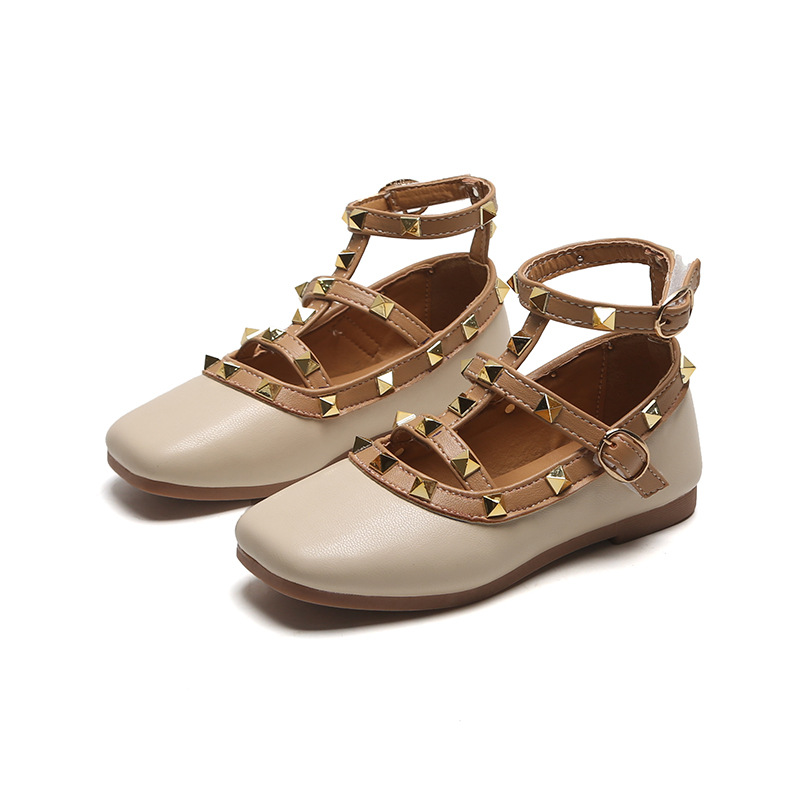 New Girls Sandals Kids Leather Shoes Children Rivets Leisure Sneakers Hot Girls Princess Dance Shoes Kids, Black
New Girls Sandals Kids Leather Shoes Children Rivets Leisure Sneakers Hot Girls Princess Dance Shoes Kids, Black
