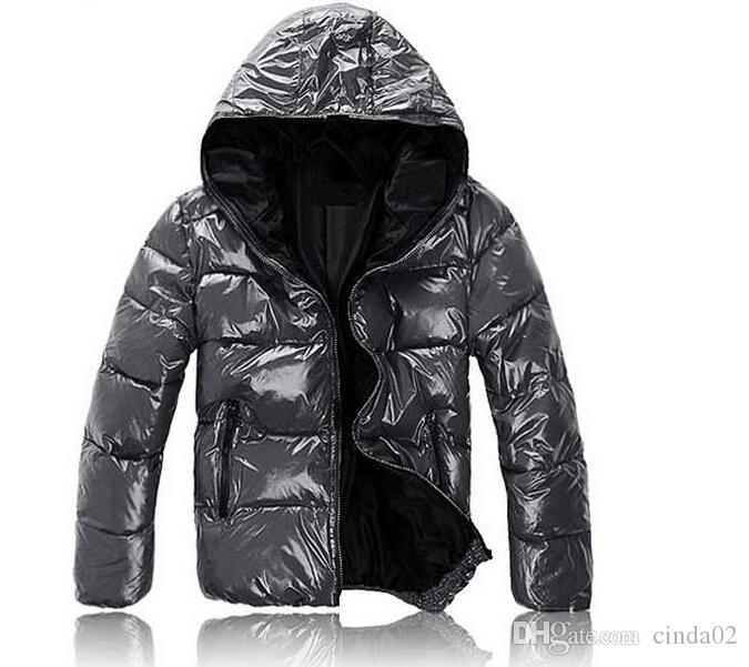 Winter Men Jackets Warm Coat Sport Down Parkas Man S Overcoat Solid Color